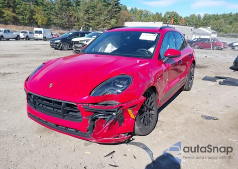 2020 Porsche Macan Gts z USA, uszkodzony, nr VIN WP1AG2A55LLB56039